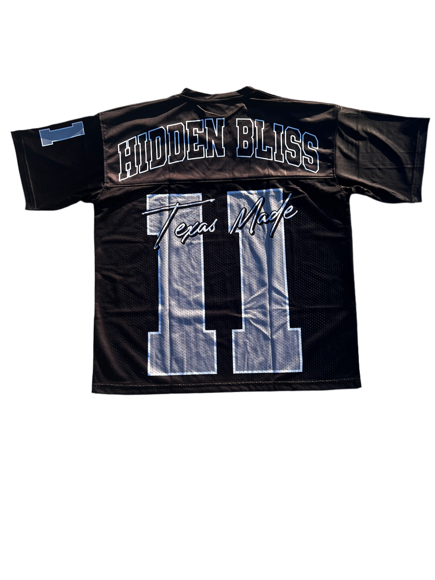 "Texas Made" Mesh Jersey- Black