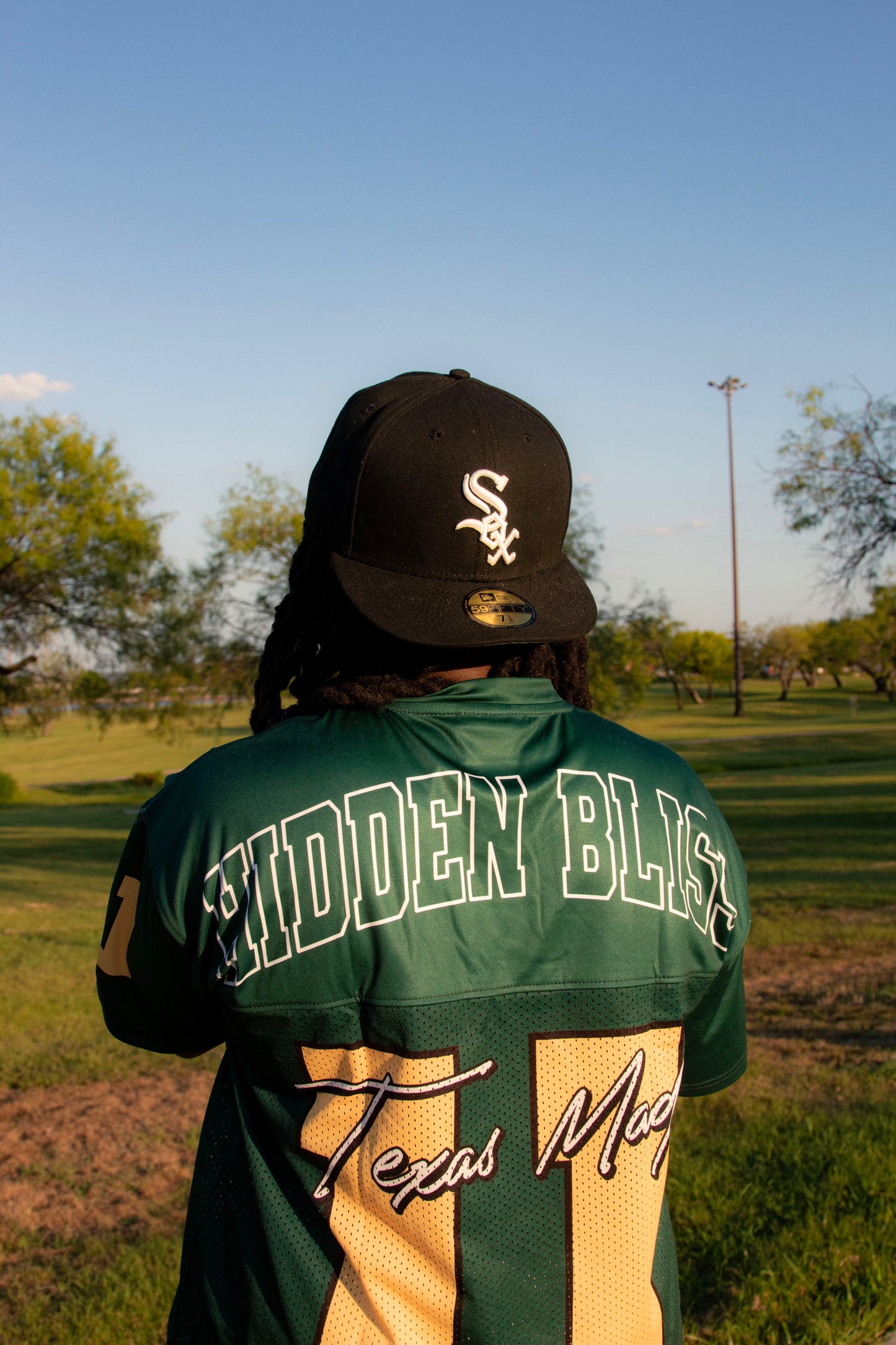 "Texas Made" Mesh Jersey- Green