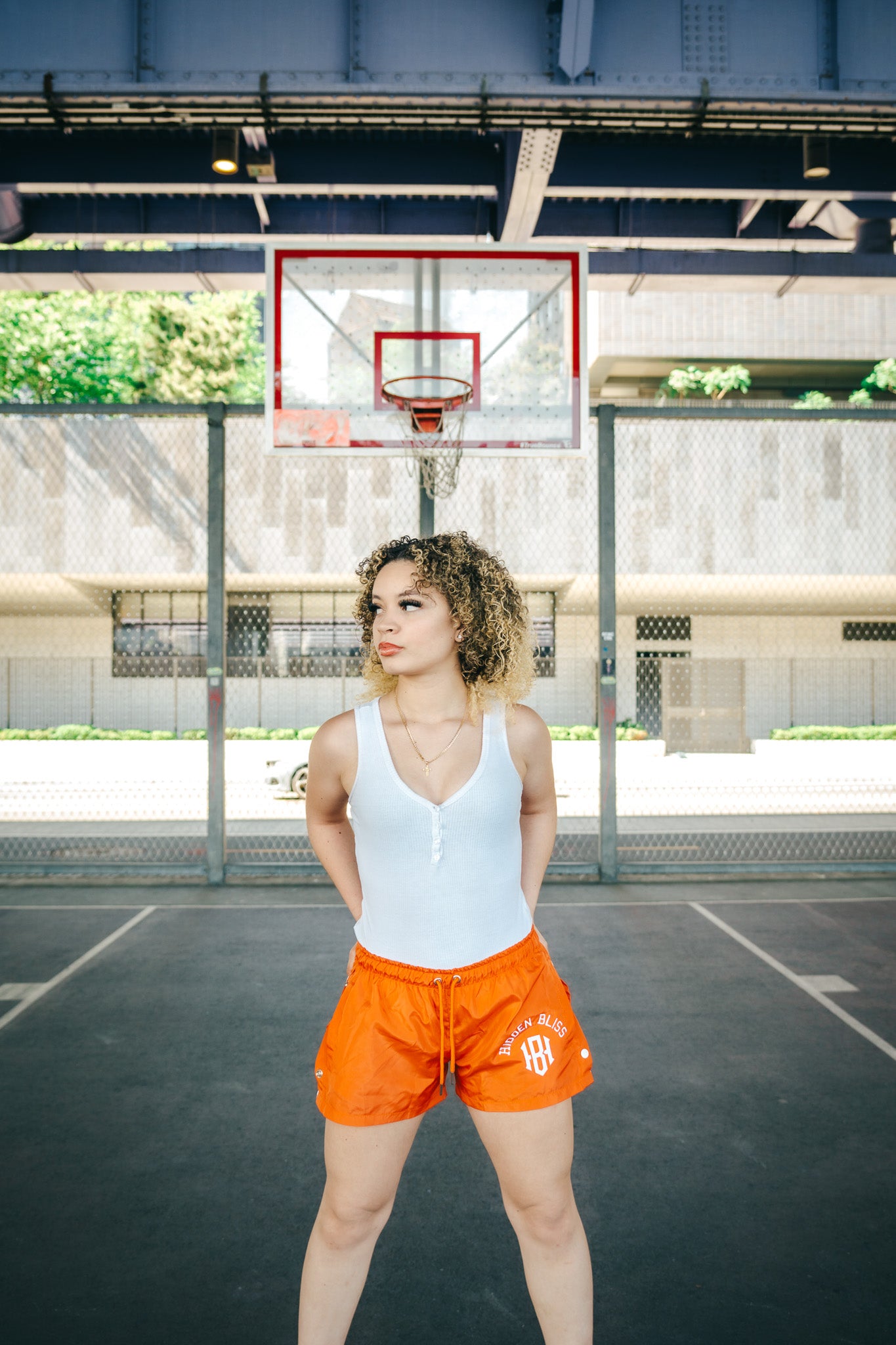 Women’s "Not Your Average" Shorts- Orange