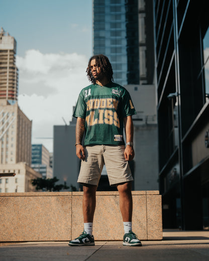 "Texas Made" Mesh Jersey- Green