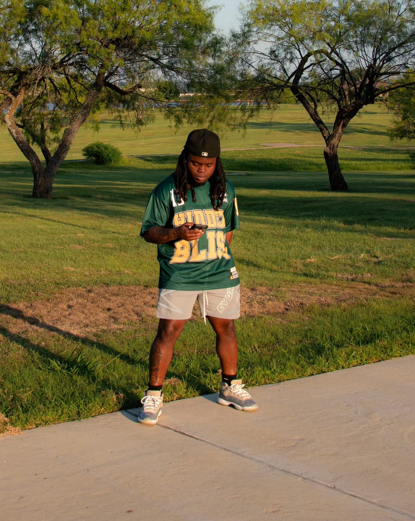 "Texas Made" Mesh Jersey- Green