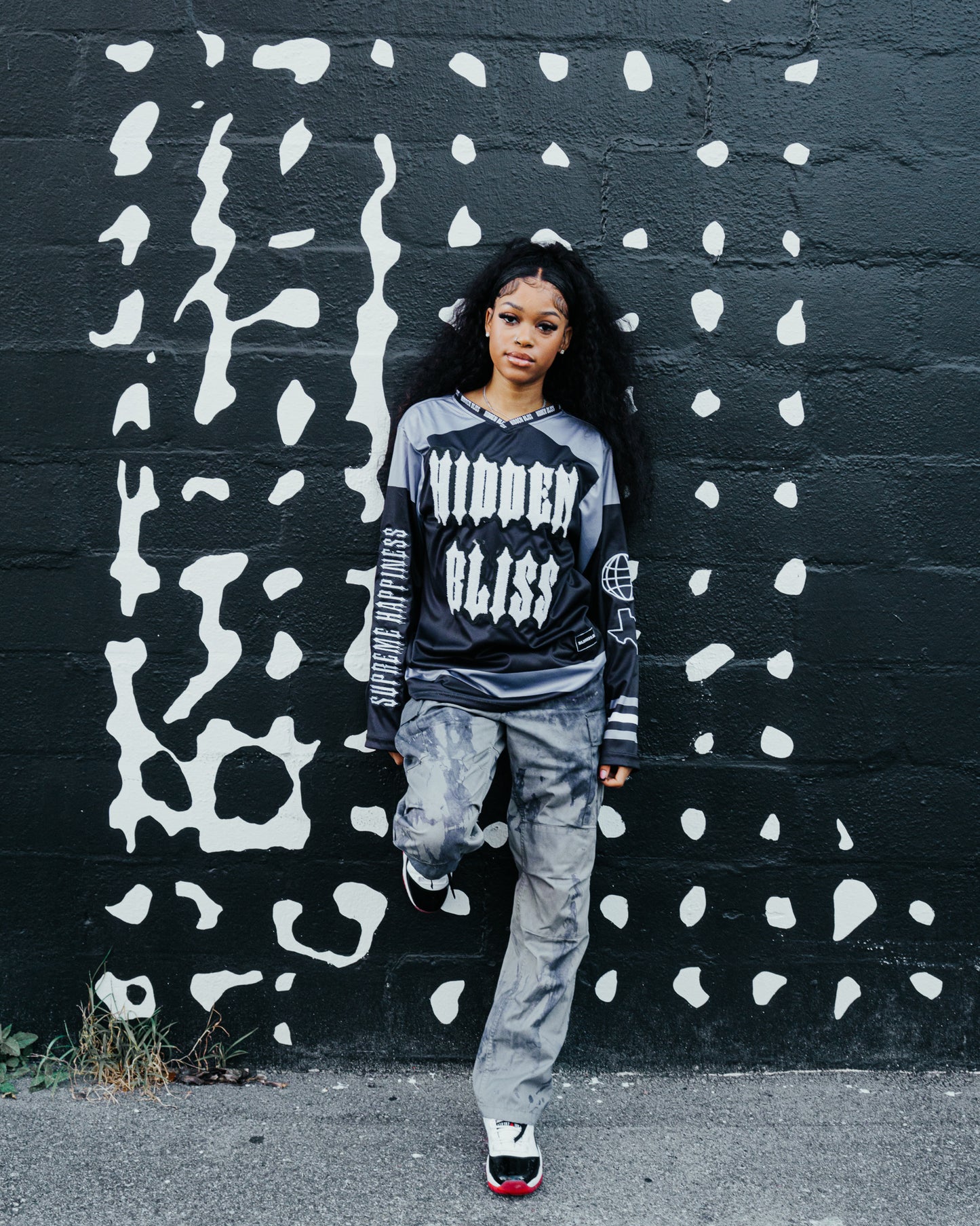 "The League" Hockey Jersey - Black