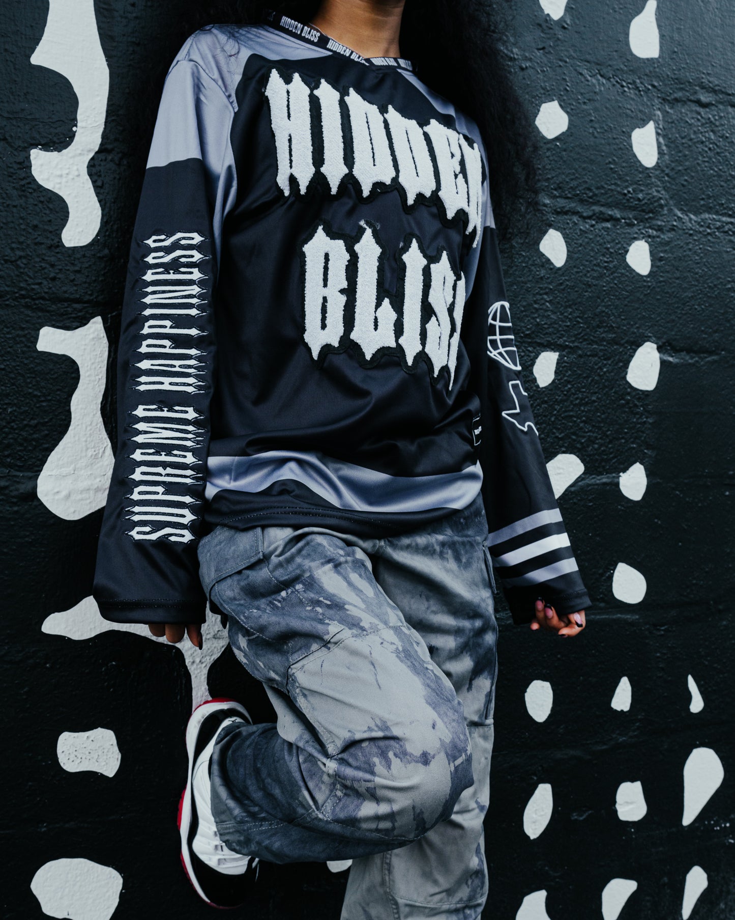 "The League" Hockey Jersey - Black
