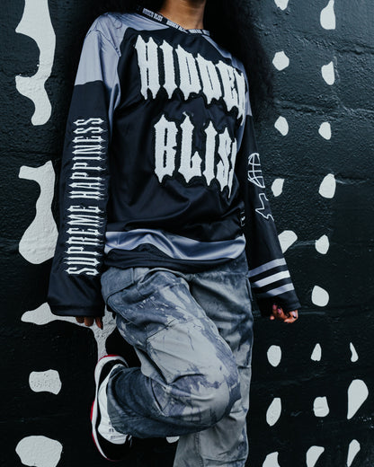 "The League" Hockey Jersey - Black