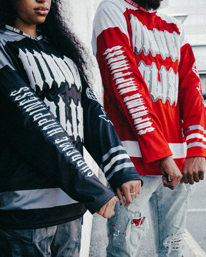 "The League" Hockey Jersey - Black