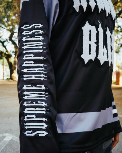 "The League" Hockey Jersey - Black
