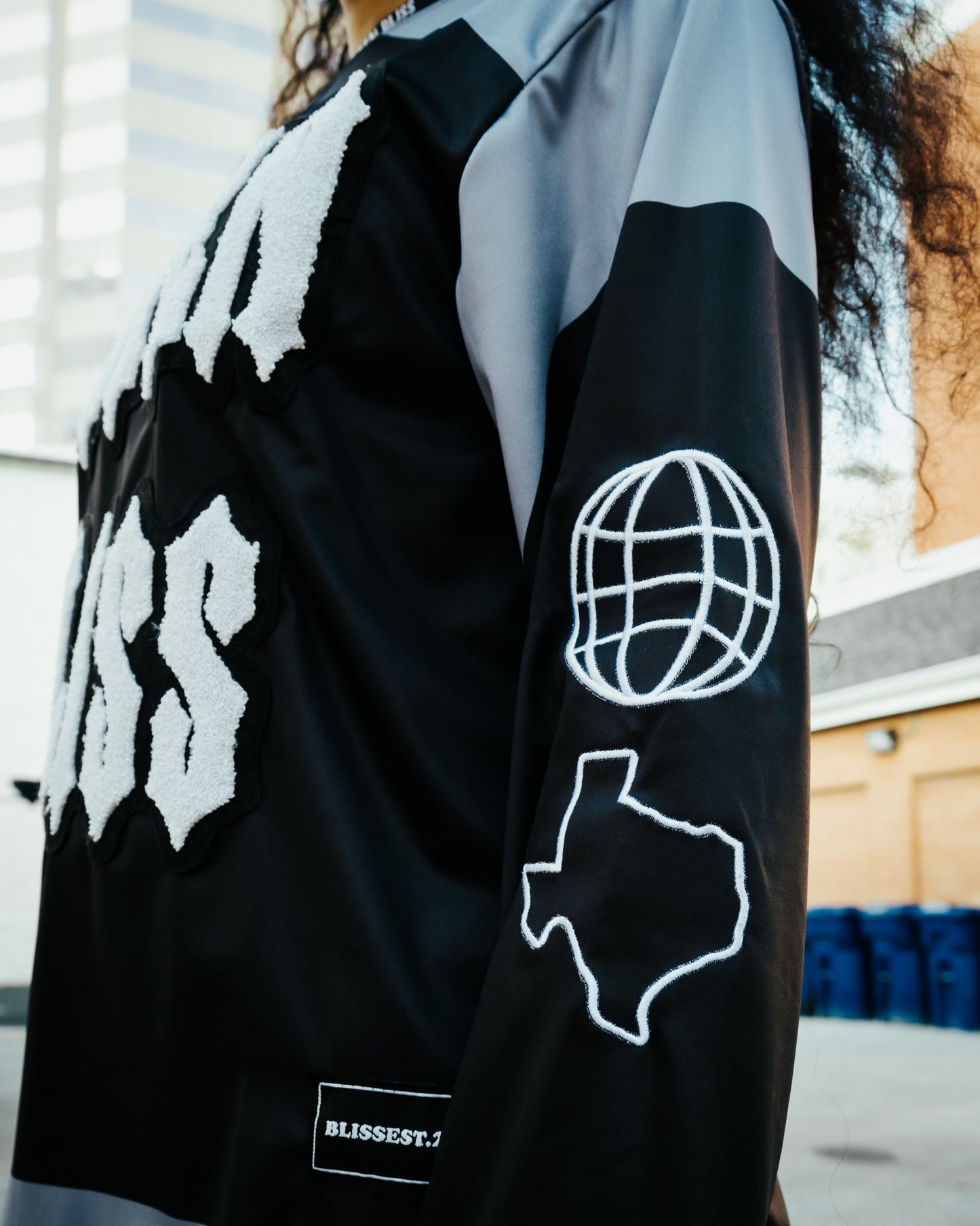 "The League" Hockey Jersey - Black